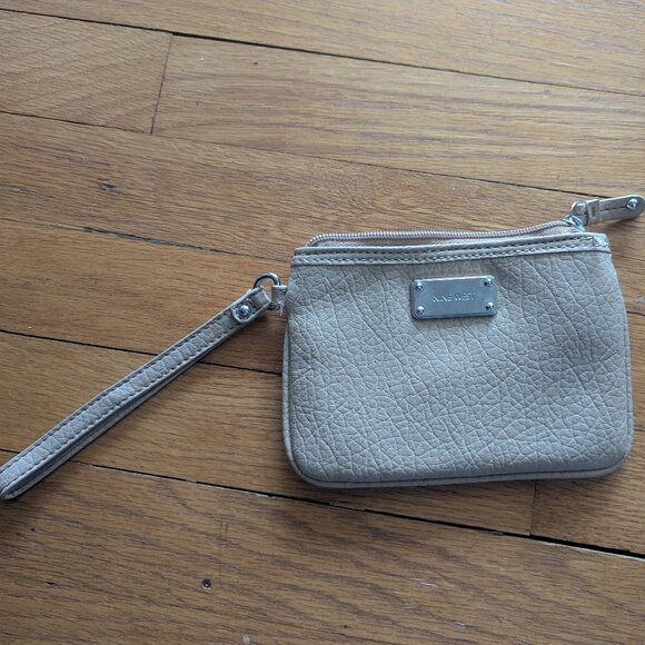 Nine West Tan Wristlet - Picture 1 of 5